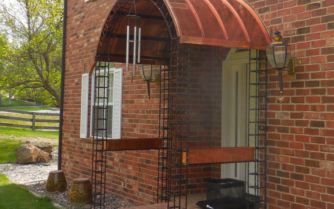 Entry way awning 2017