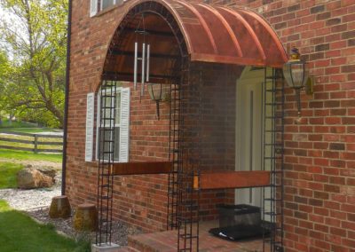 Entry way awning 2017