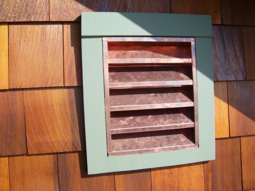 Fabrication Siding Vent 2005