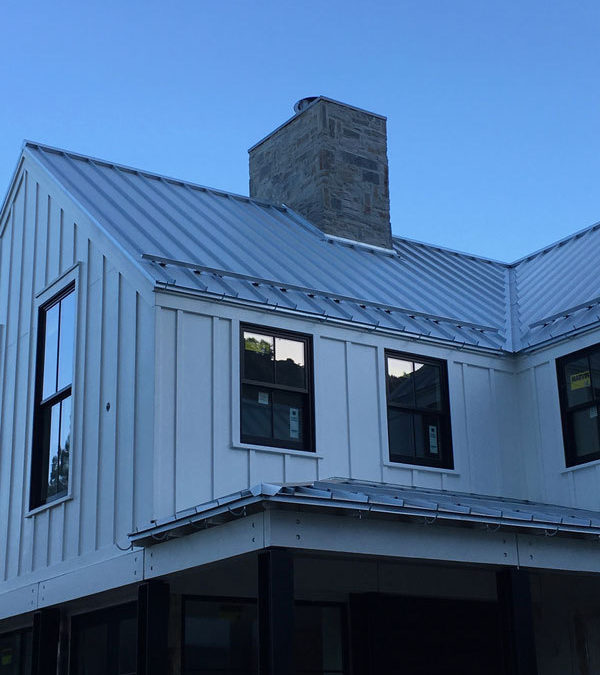 Corrugated metal roof project 2021