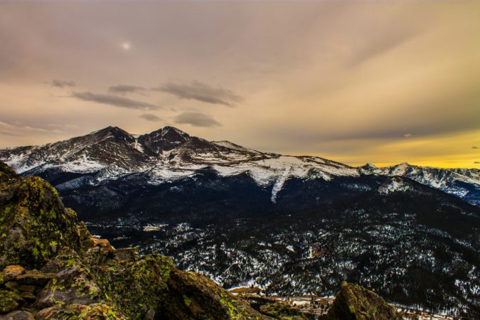Longs Peak near Longmont CO